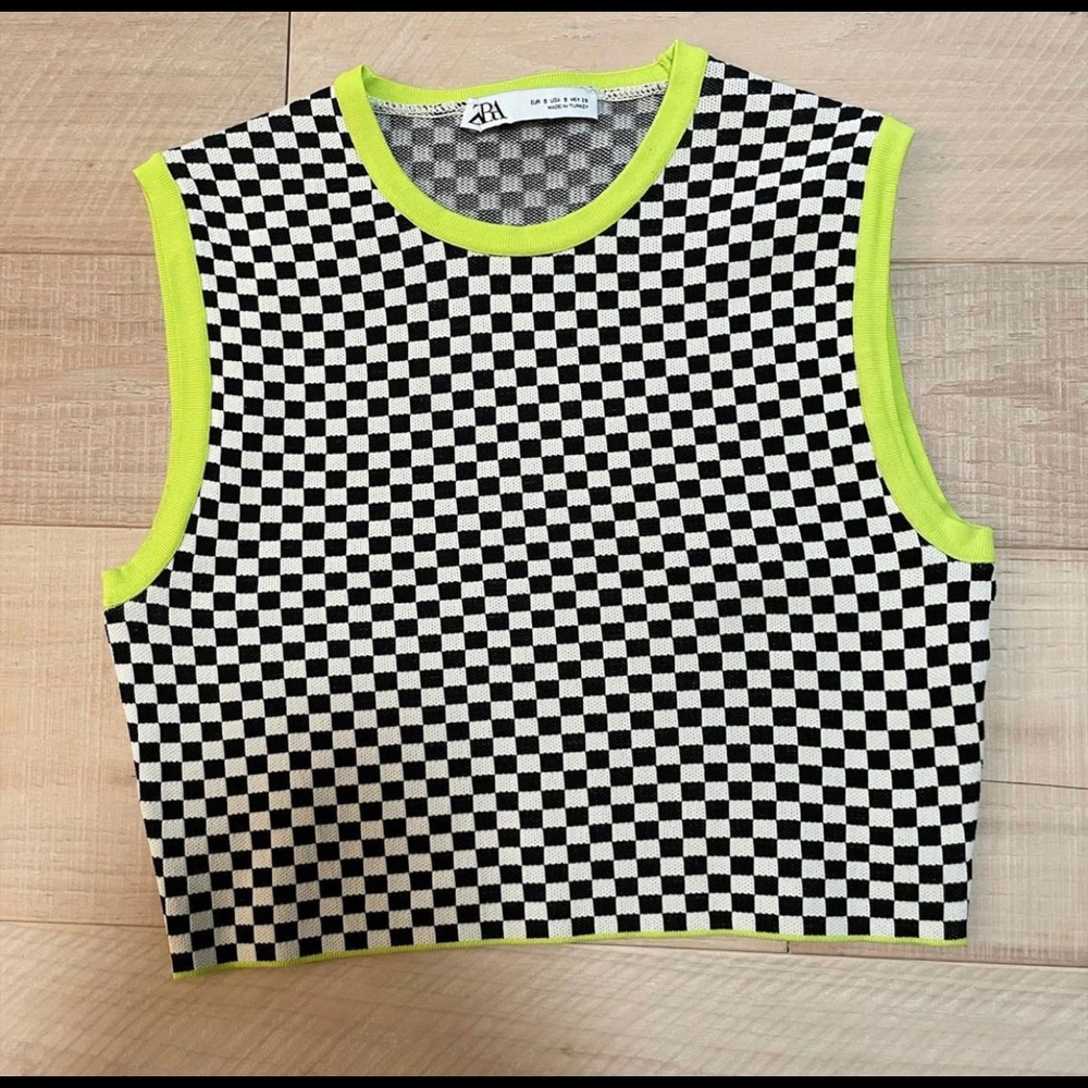 Zara small crop top